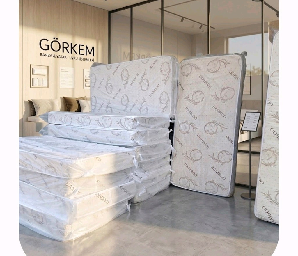TEK KİŞİLİK ORTOPEDİK BAMBOO YATAK AYNI GÜN ÜCRETSİZ TESLİMAT - 2