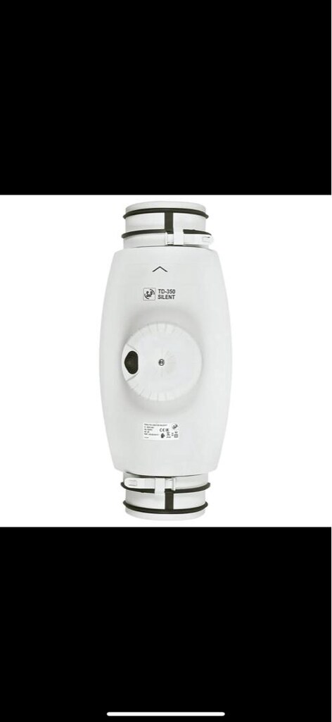 S&P TD-350 SILENT – Sessiz Kanal Tipi Fan - 3