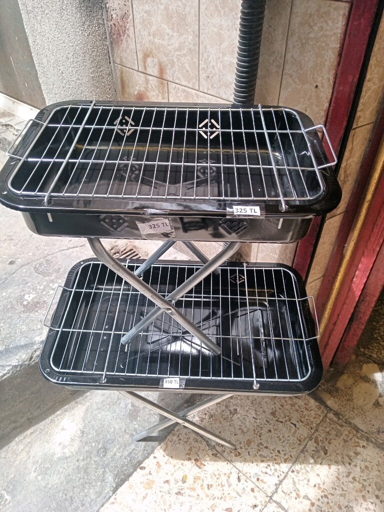 mangal çeşitleri katlanır ayaklı barbekü - 4