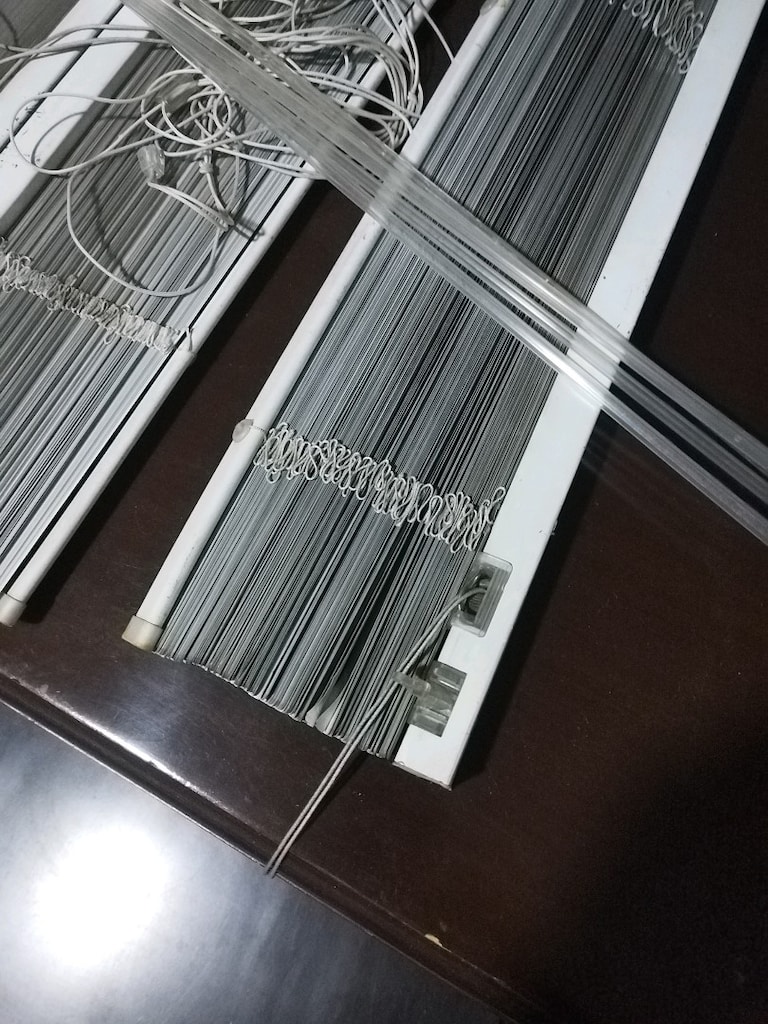 alüminyum jaluzi kırık beyaz 4 adet - 2