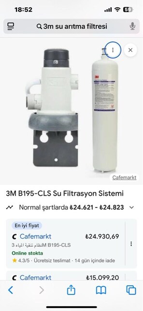 arıtma filtre endüstriyel