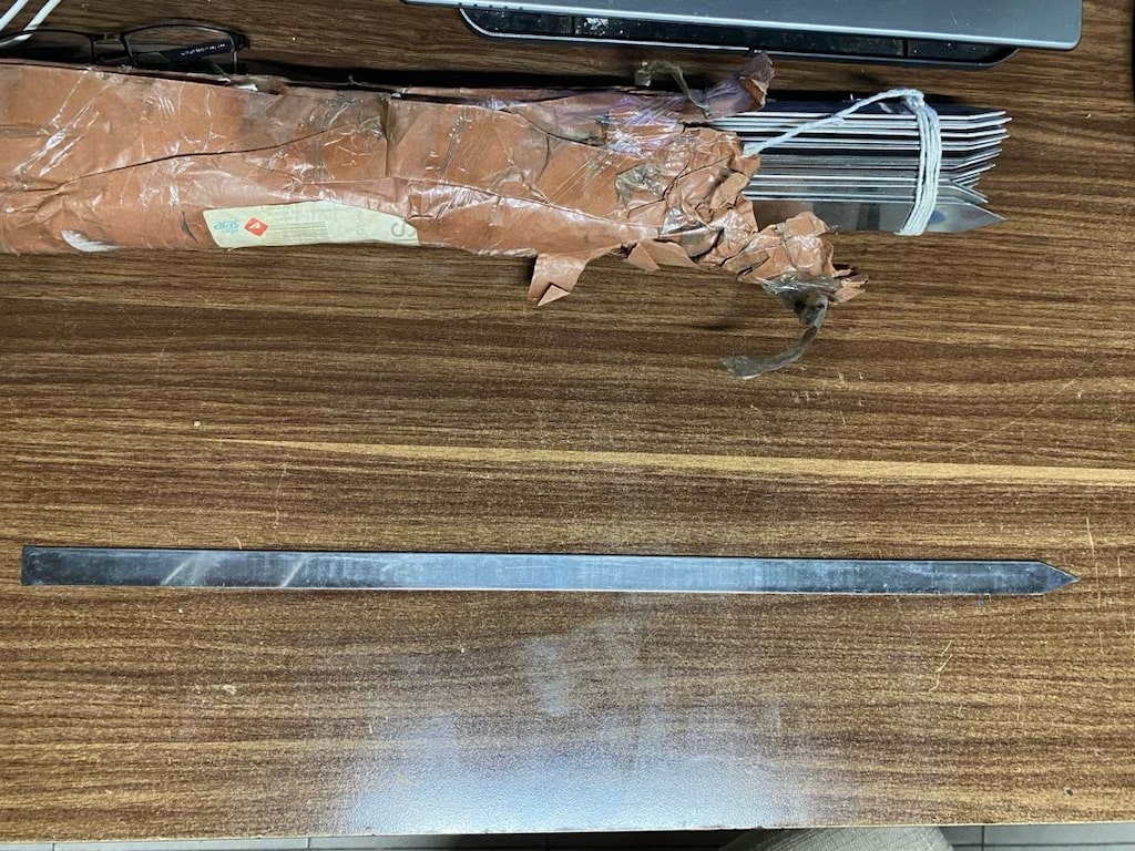adana kebap şiş yassı şiş 60 cm - 4