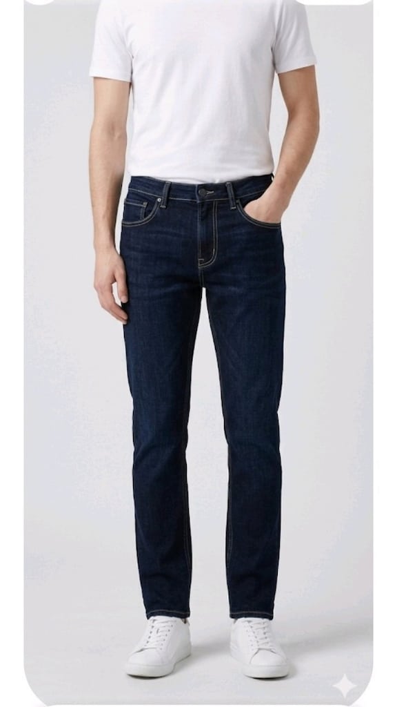 kot jeans denim - 3