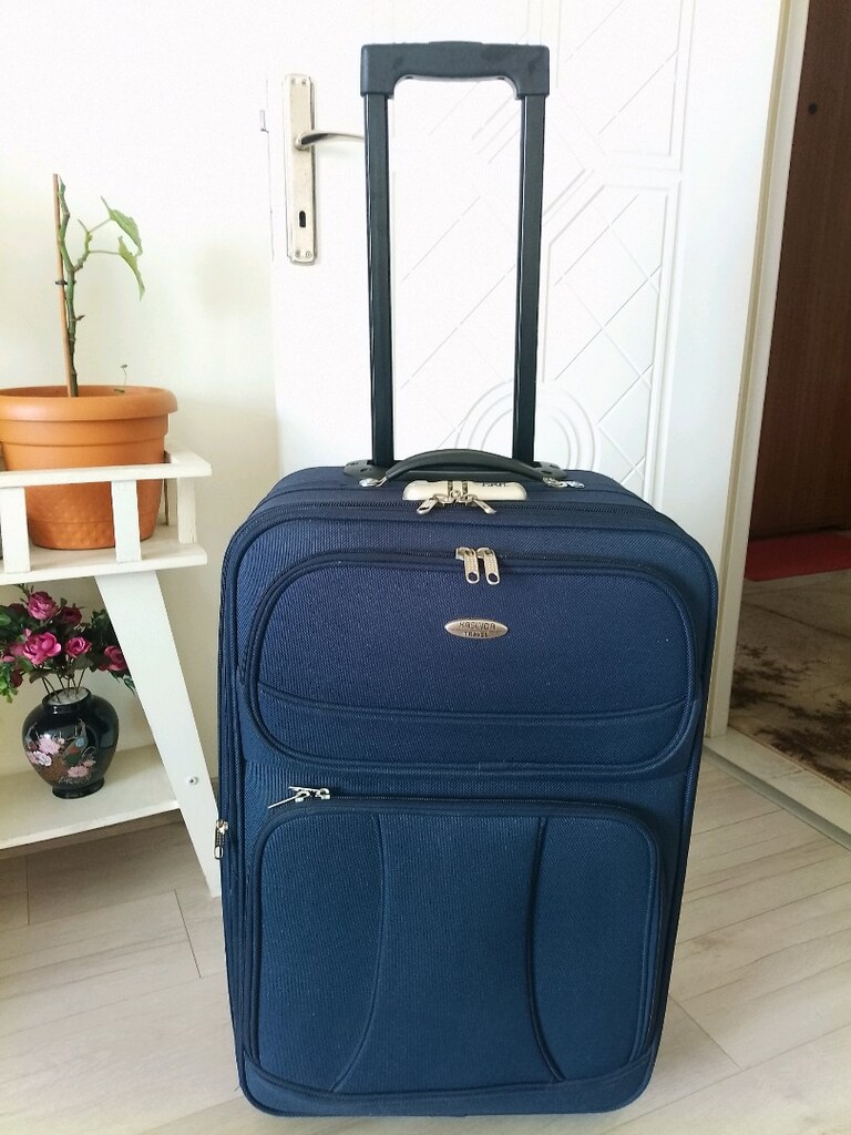 KASINDA Büyük boy şifreli kumaş valiz - 2
