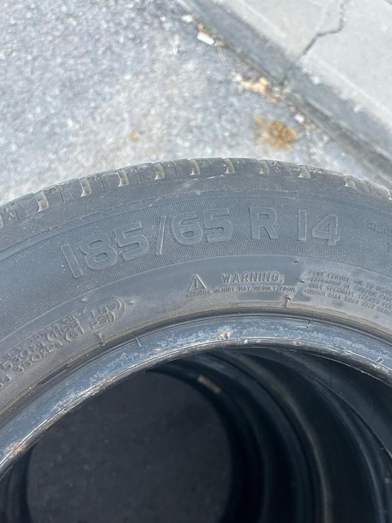 185/65/14 Temiz lastik takımı - 3