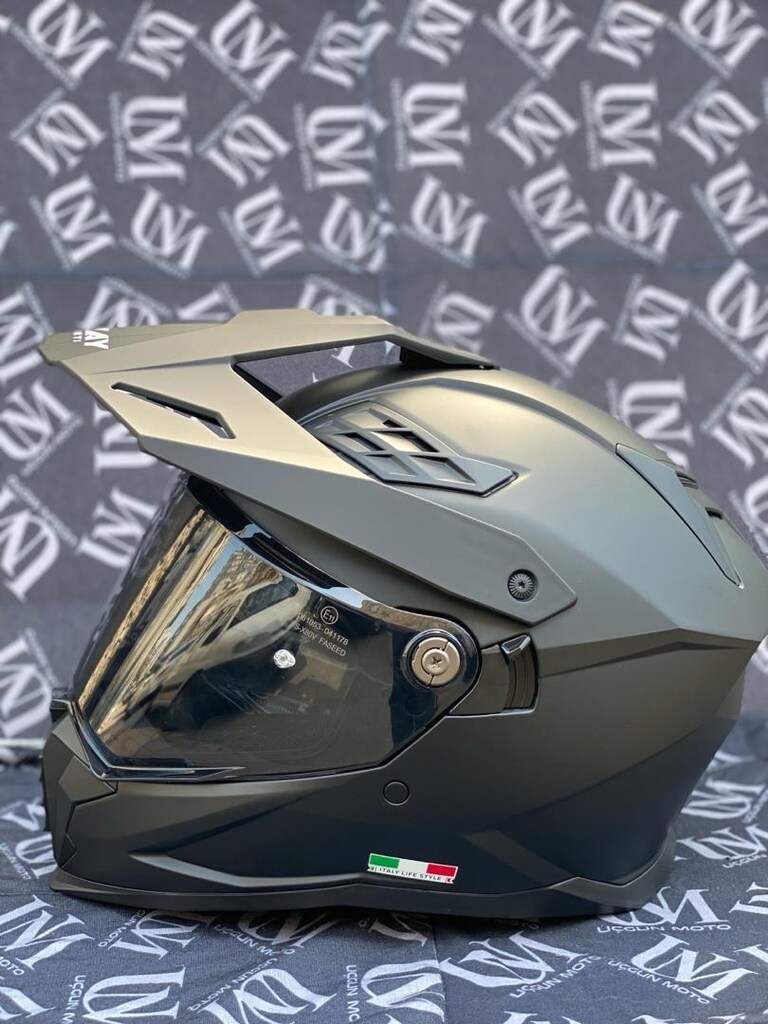 SWAY X65 GÜNEŞ GÖZLÜKLÜ CROSS KASK - 3