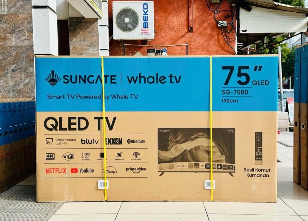 SUNGATE 190 EKRAN ANDROİD QLED TV (SIFIR KAPALI KUTU) - 2