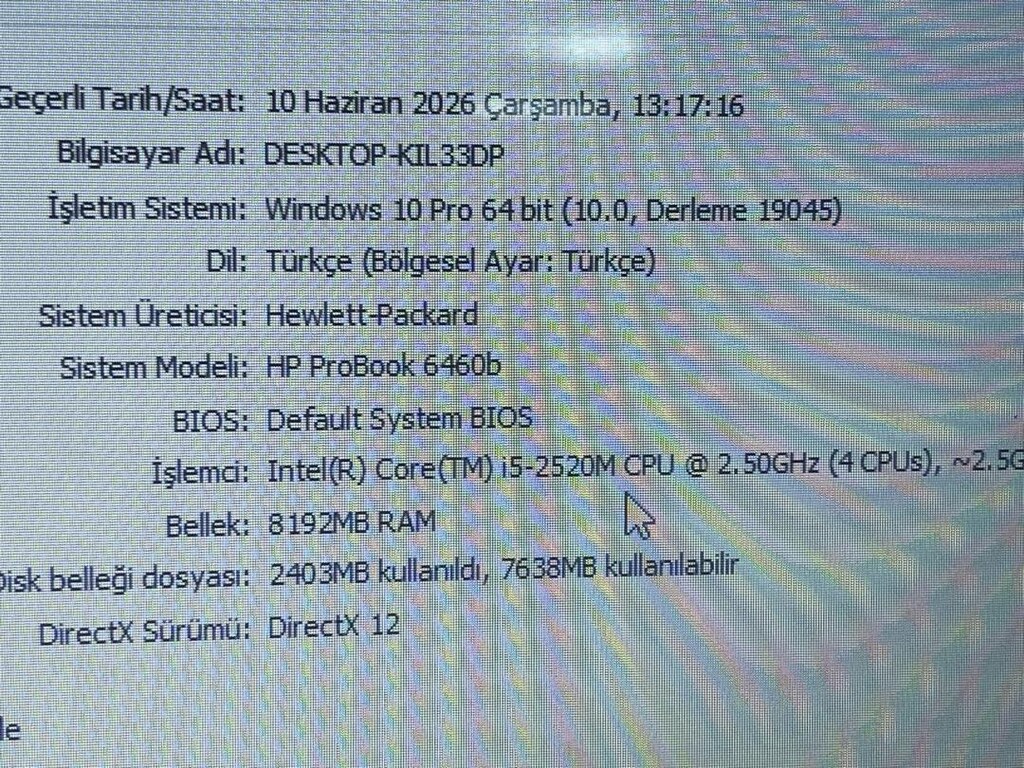 HP PROBOOK 6460b İ5 LAPTOP - 6