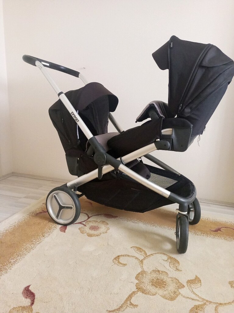 Prego İkiz Bebek Arabası – Çok Temiz Kullanılmış, Sorunsuz ve Kullanış - 2