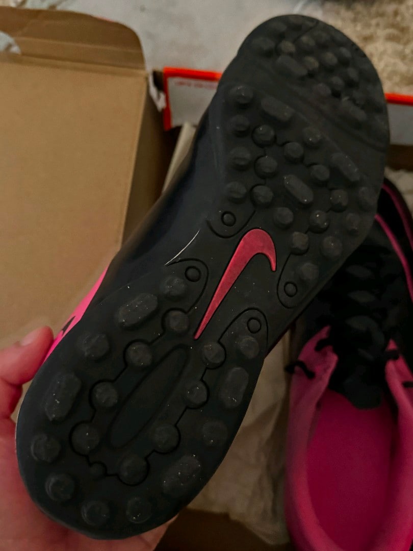 Pembe-Siyah Orijinal Nike Krampon - 2