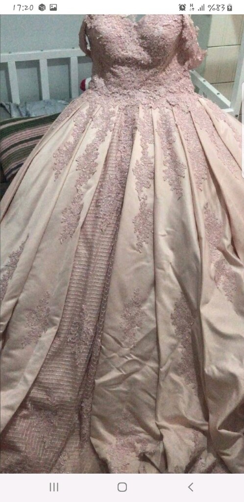 PEMBE SATEN NİŞANLIK - 3