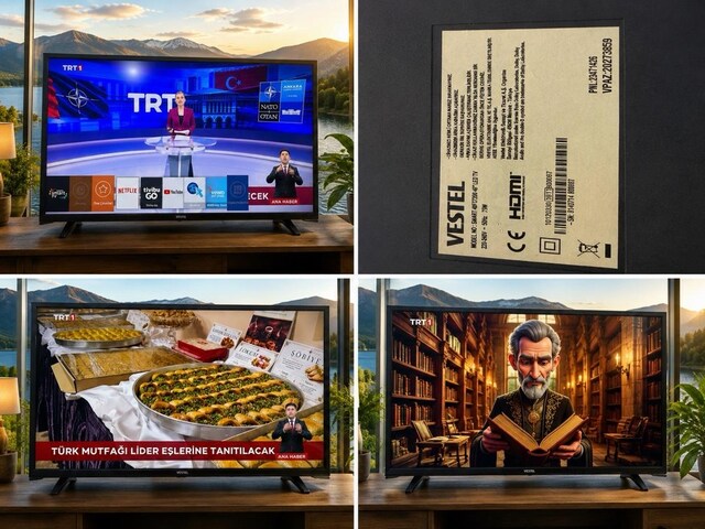 Vestel 40 İnç Smart LED TV – Temiz ve Sorunsuz