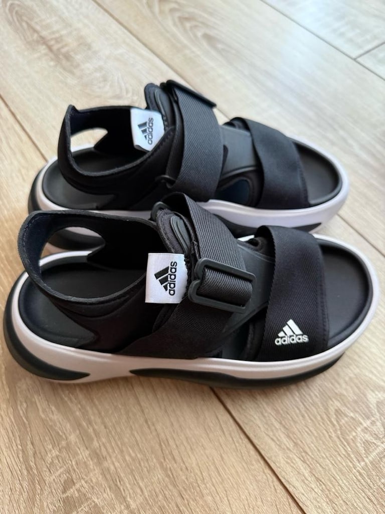 ‼İTHAL/SIFIR/ORİJİNAL/Adidas Mehana Kadın Siyah Sandalet 38 Numara - 20