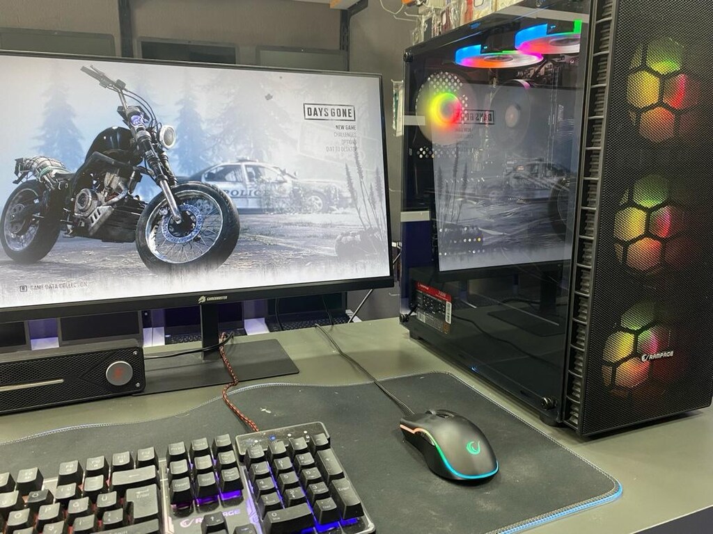 RAMPAGE Ryzen5 5600X GAMİNG KASA GAMİNG RGB SET HEDİYELİ - 10