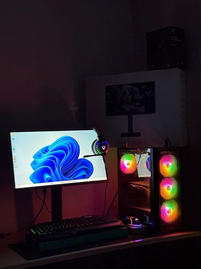 TERTEMİZ 165HZ MONİTÖRLÜ RX5600XT EKRAN KART,16GB RAM'Lİ RYZEN 5 - 10