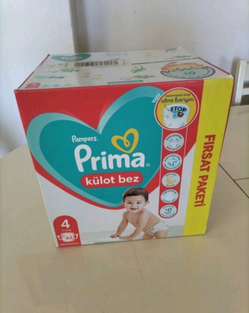 Prima Bebek bezi 9*18 kg 62 adet - 2