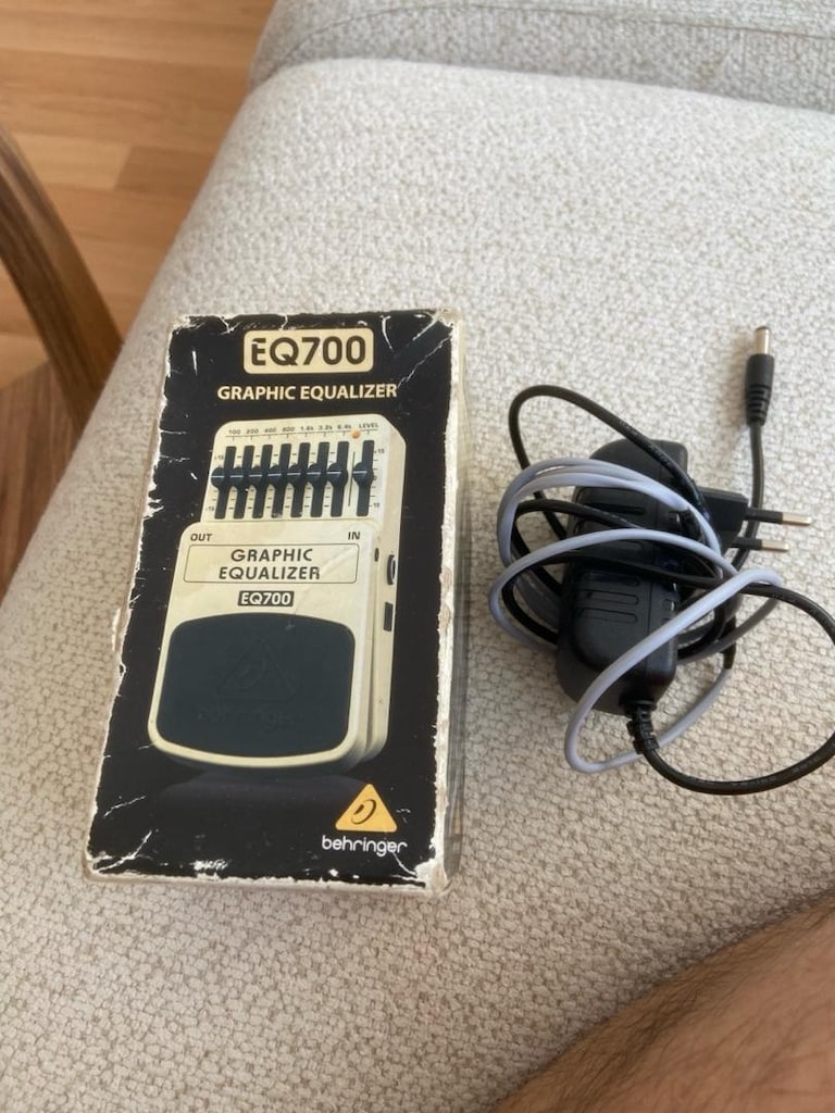 Graphıc ekolayzır eq700 behringer adaptörüyle beraber - 2