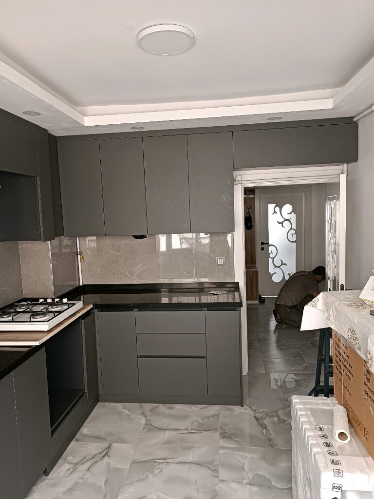 highgloss kapak sunta gövde mutfak dolabı - 4