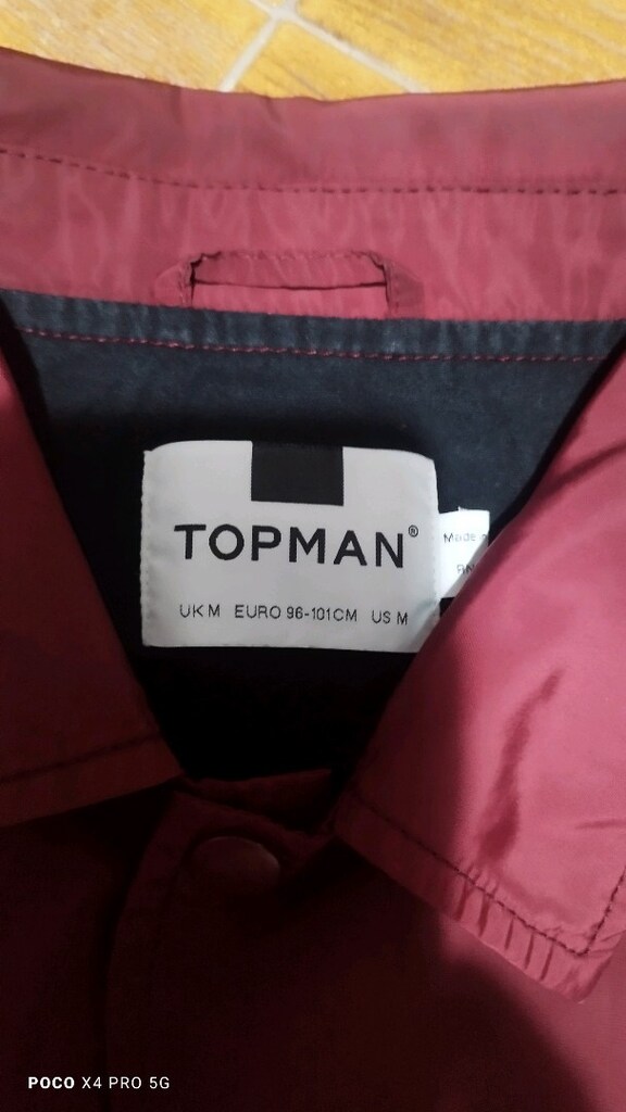 #Topman İngiltere markalı mont Eni 55 Boyu 65 - 7