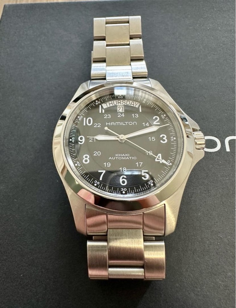 Hamilton Khaki Field King H64455133 Otomatik 40mm çap + Deri Kayış - 3