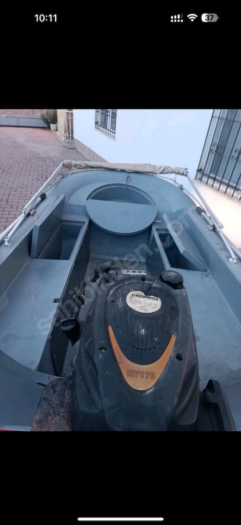 Temiz Kullanılmış Bot + Tomking RV170 Motor + Römork (Takım Halinde) - 6