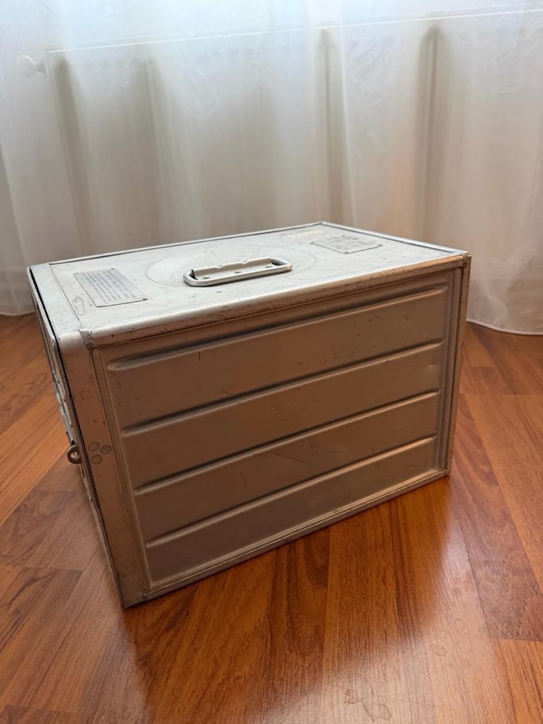 THY Uçak İçi Metal Servis Kutusu Çekmece – Galley Box - 4