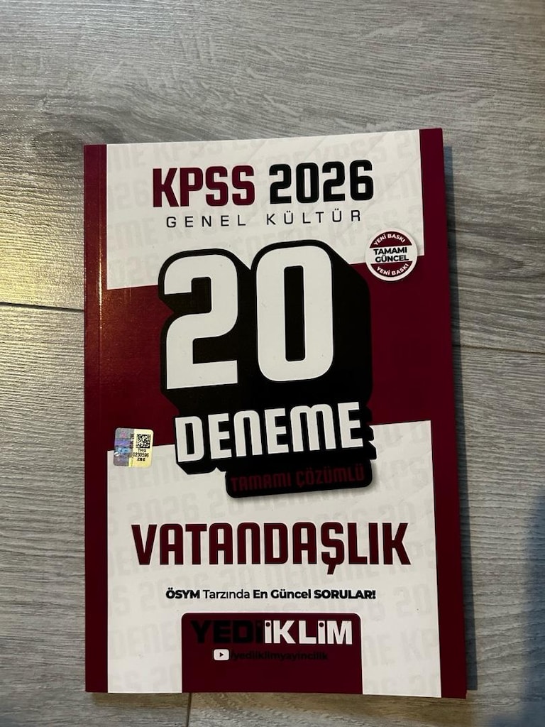 KPSS tarih coğrafya vatandaşlık alan denemeleri - 9