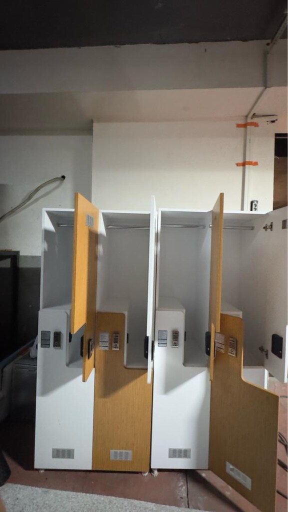 4lü z tipi şifreli soyunma dolabı - 6