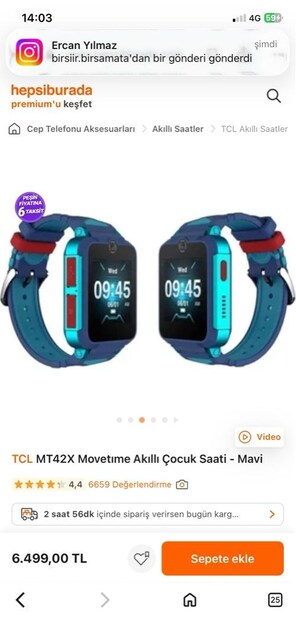 akıllı çocuk saati