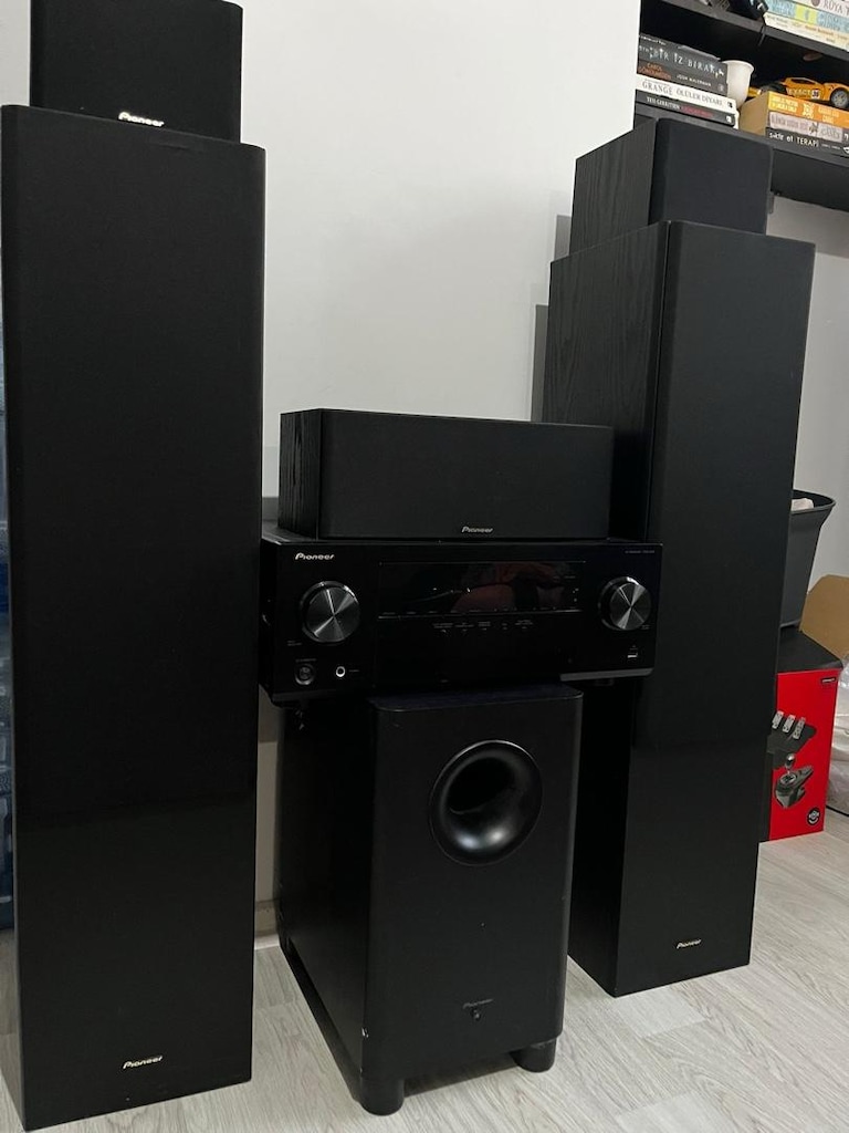 Pioneer Siyah Ev Sineması Seti - 12
