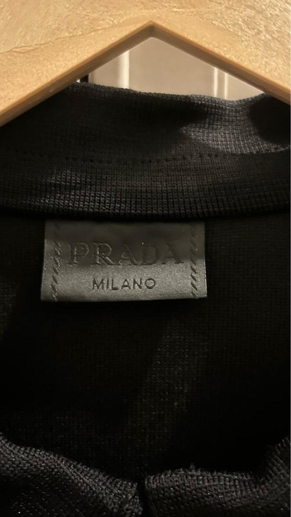 Siyah Prada Ceket - 4