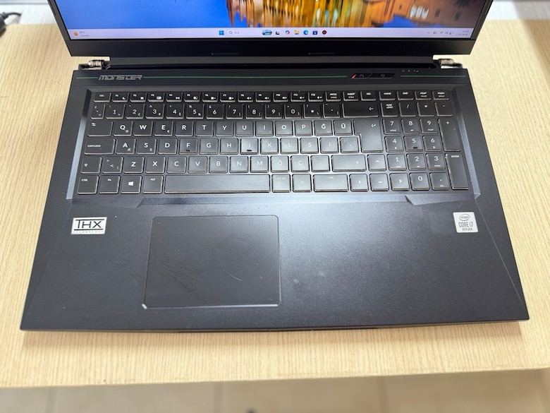MONSTER İ7 7750H İŞLEMCİ | RTX3060 6GB E.K.| 16GB RAM | 500GB SSD - 4