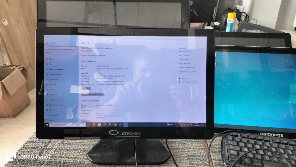 DEKOR BÜRO MOBİLYALARI QUATRONIC P655 DOKUNMATİK PC İKİNCİ EL - 2