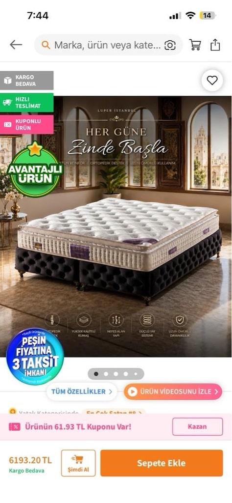 150x200 yatak - 5