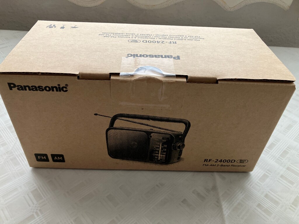 Panasonic RF-2400D Masa Radyosu (Hiç Açılmamış Kutu) - 2