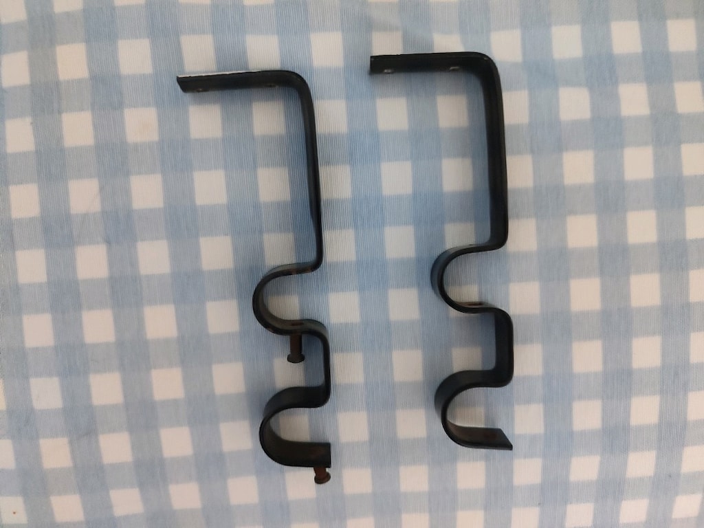 IKEA rustik perde demiri +çubuğu - 3
