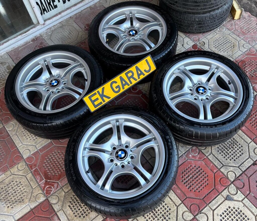 17 inç Bmw M2 jant lastik 7.5 8.5 ofset 5*120 - 2