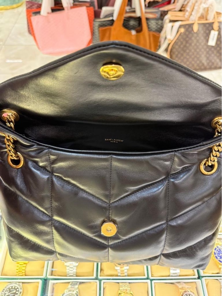 Saint Laurent YSL Loulou Deri Lüks Çanta - 5