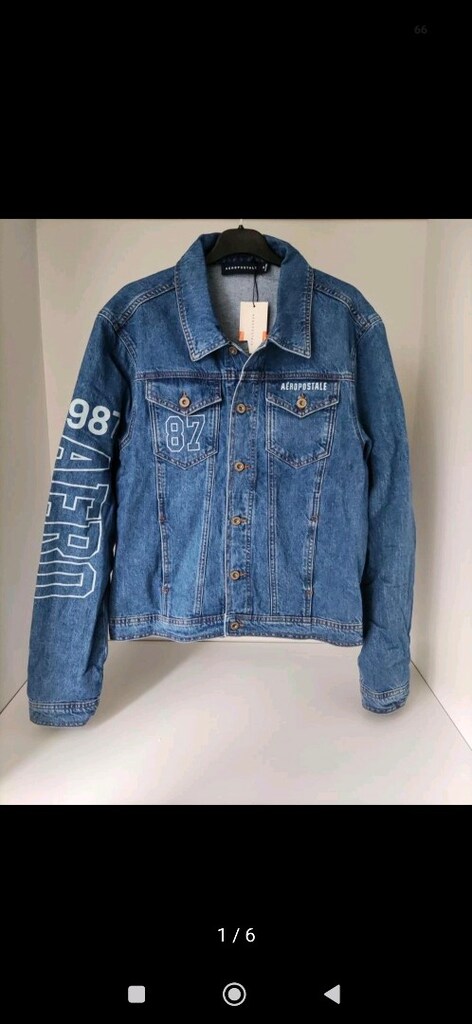 Aeropostale kot ceket mont erkek.M