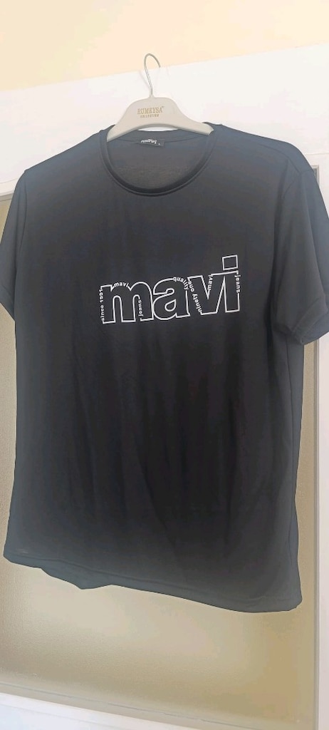 Mavi Tişört L Beden Sıfır - 12