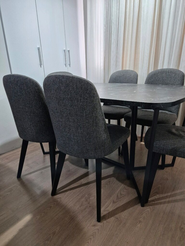 6 kişilik vivense yemek masası takımı - 3