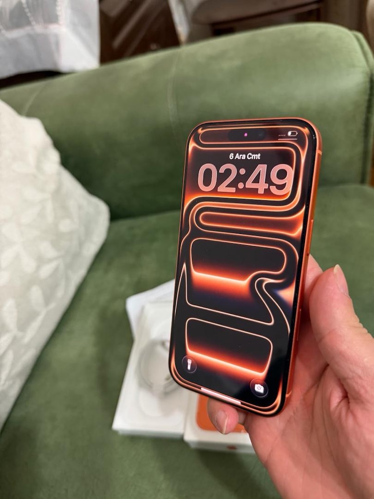 iphone 17pro max 512gb (14 ay garantili pil 95) - 9
