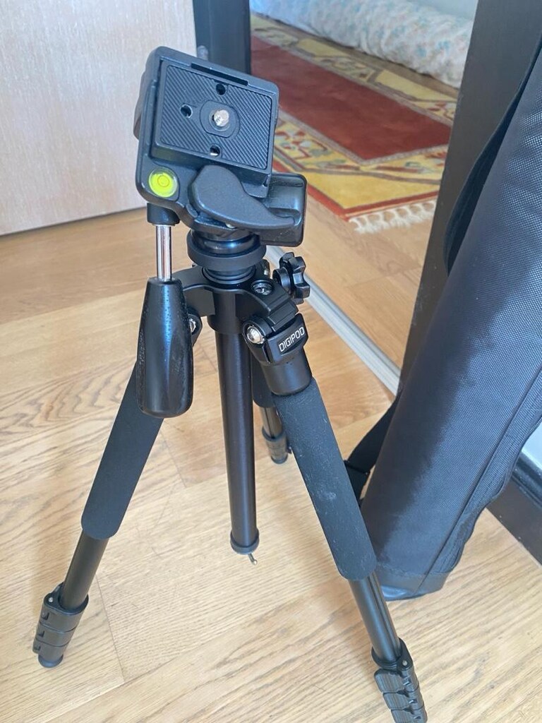 Digipod Siyah Seyahat Tripod - 11