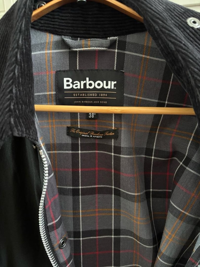 Barbour beaufort siyah mont