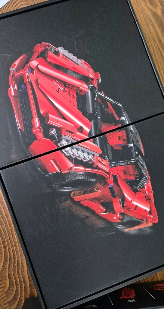 ZheGao 1580 Parça Ferrari Lego 1:10 Büyük Ölçek - 2