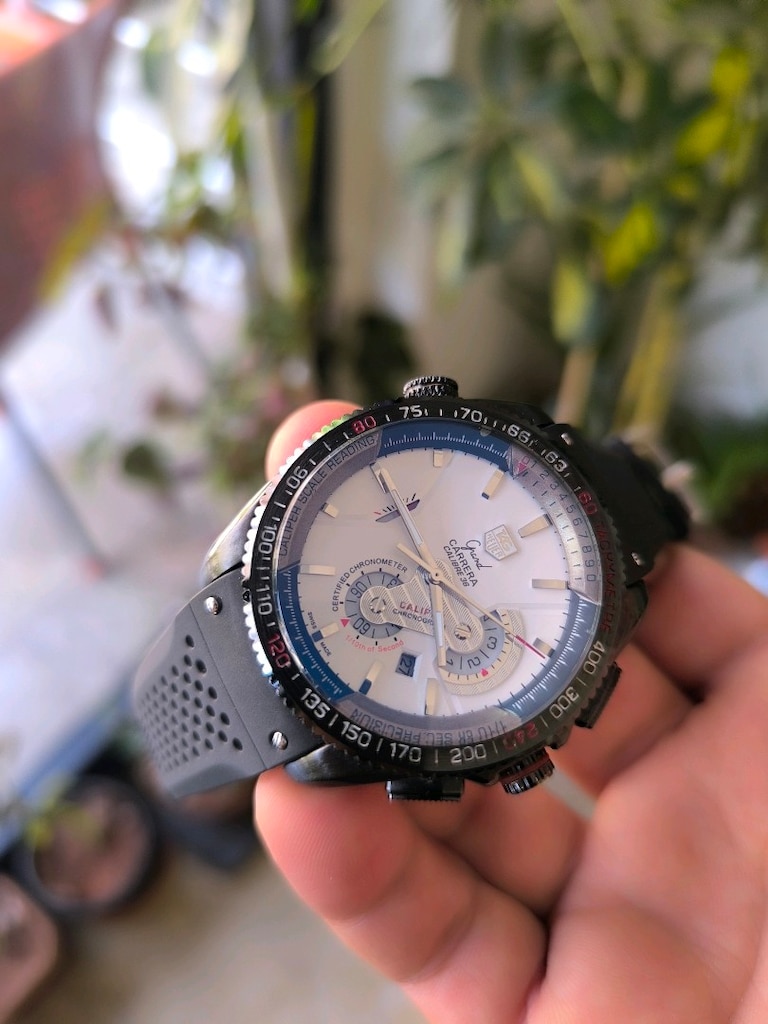 Yag Heuer Carrera Chronograph 36 otomatik1860 kol saat 43 milim kasa - 6