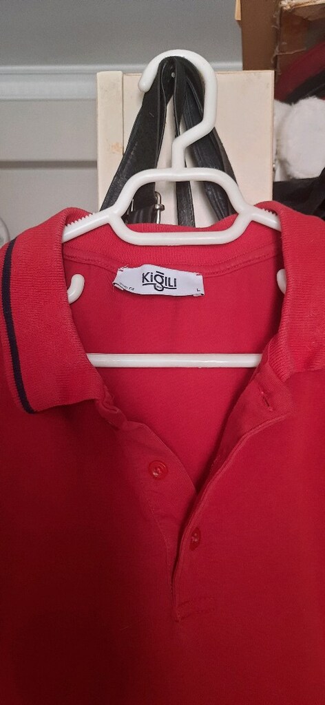 KIĞILI kırmızı polo tişört - 2