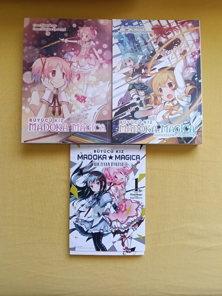 Madoka Magica Manga Seti Özel Basım