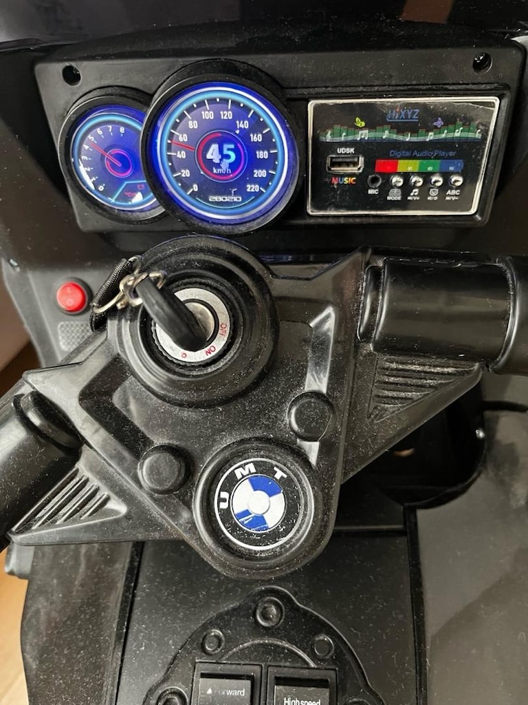 438A Akülü Siyah Motor 12V - 3