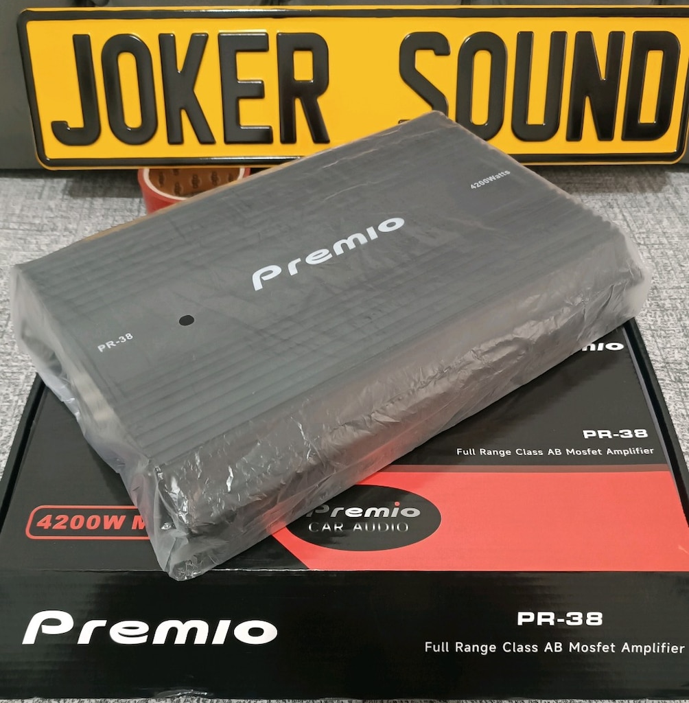PREMİO PR-38 ANFİ 4X70 RMS 4200 WATT SIFIR KUTULU ÜRÜN KALİTELİ - 2
